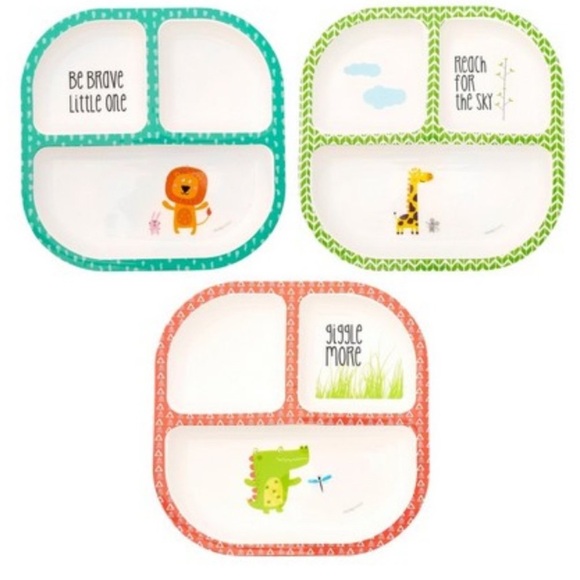 NEW* Toddler divided plates 2 Sets bundle - Picture 5 of 5